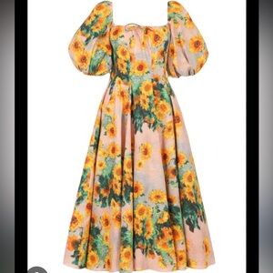 MAJOR ISO! SELKIE Sunflower Monet Day Dress